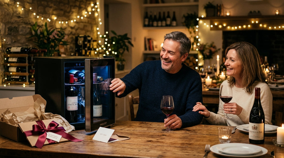 Pièce de caractère illustrant la mise en valeur décorative d'une collection de vin