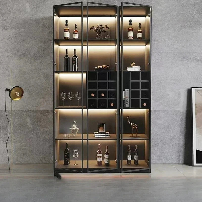 La Voûte Itinérante, buffet-bar mobile en bois et métal, pièce maîtresse Cave & Comptoir