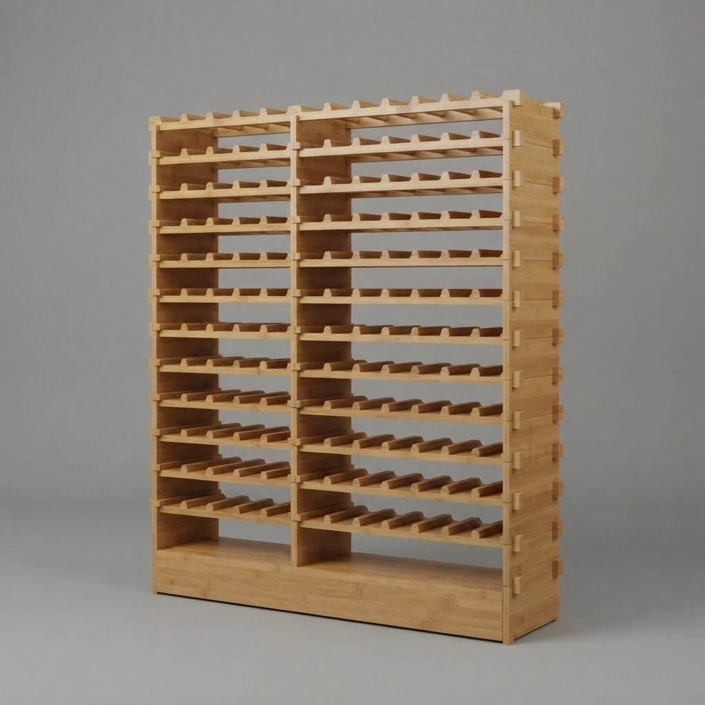 Le Casier Modulaire du Sommelier, étagère en bambou, photo 2 - Cave & Comptoir