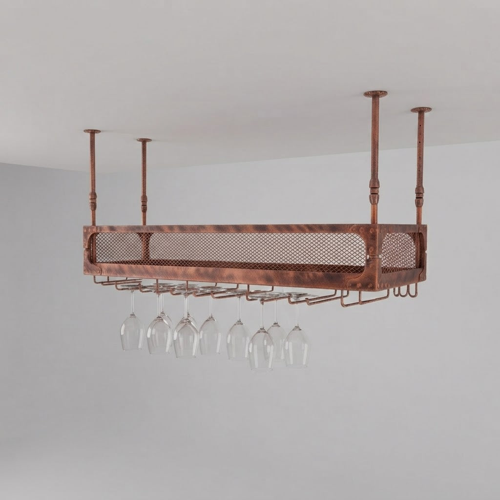 Le Firmament du Sommelier, porte-bouteilles suspendu, photo 2 - Cave & Comptoir