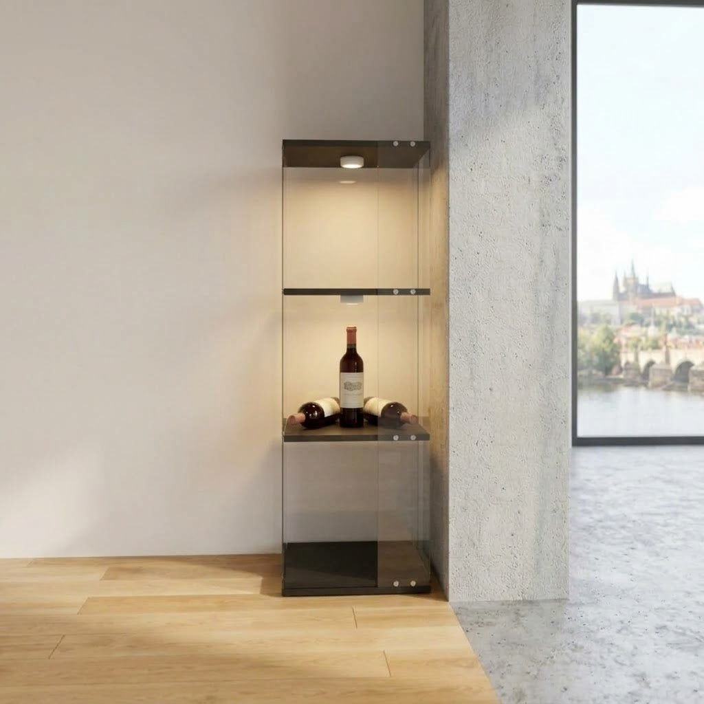 La Tournette, vitrine rotative LED trois niveaux, photo 2