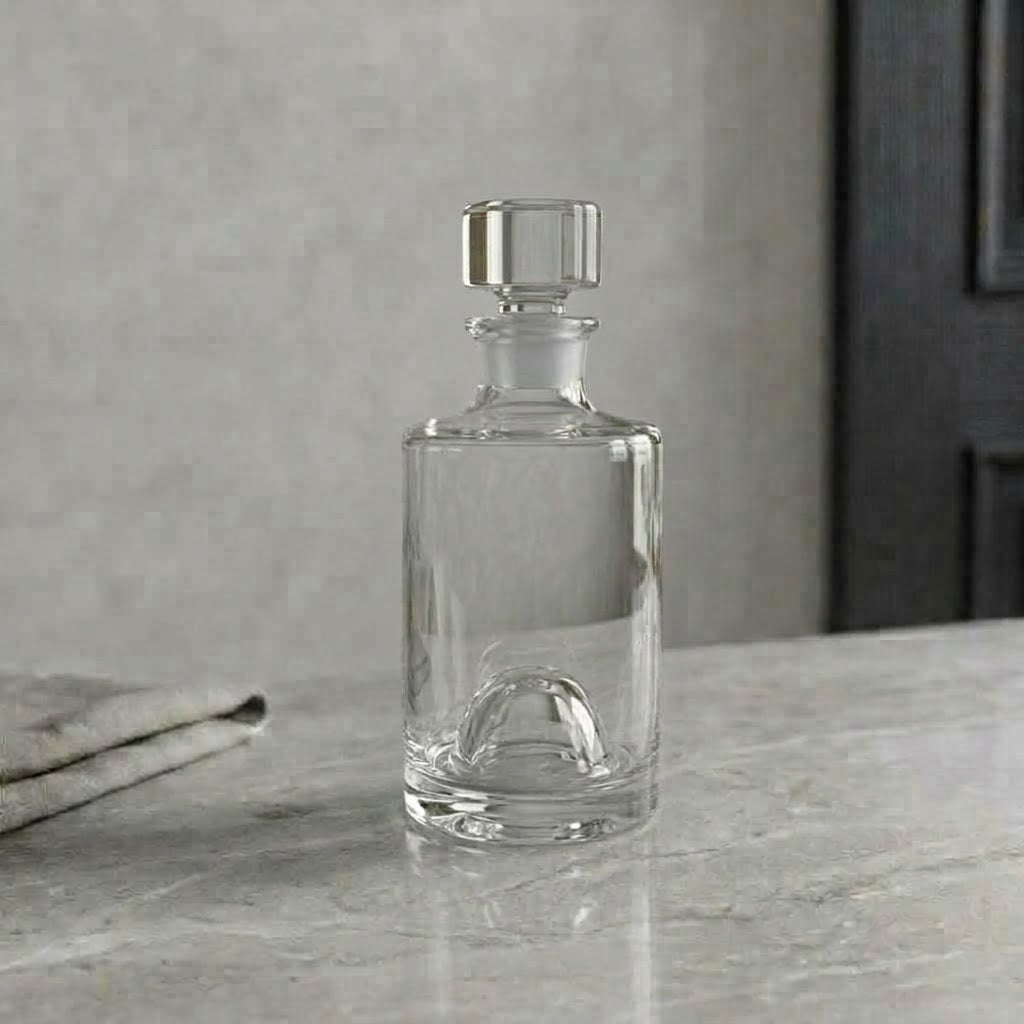 Le Cylindre, carafe cylindrique lisse - Cave & Comptoir